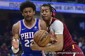 76ers' Thybulle not fully vaccinated, can't play in Toronto - Virden Empire Advance