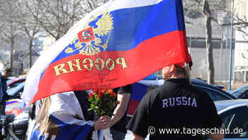 Pro-russische Demos : Polizei soll bei Verstößen eingreifen | tagesschau.de - tagesschau.de