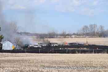 Barrhead firefighters attend first wildfire of the season - Town and Country TODAY