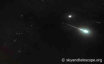 U.S. Space Force Releases Data on Bright Fireballs