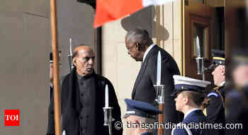 US will stand by India against China's belligerence on border, Austin tells Rajnath - Times of India