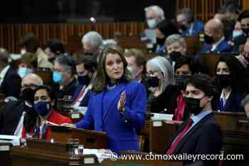 Tories blast Liberals for ‘tax and spend’ budget - Comox Valley Record