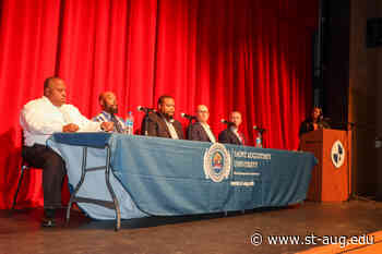 The Zeta Theta Chapter of Alpha Phi Sigma of the National Criminal Justice Honor Society Hosts a Forum on Criminal Justice Reform - Saint Augustine's University