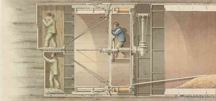 Campaign to let the public see the Thames Tunnel watercolours