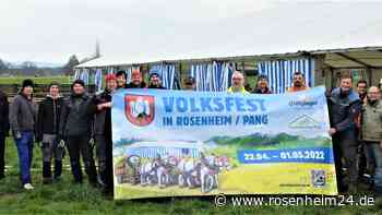 Der Aufbau läuft bereits: Das erwartet die Besucher beim Volksfest Pang