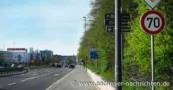 Krefelder Straße: Zwei Ortstafeln wandern Richtung Würselen