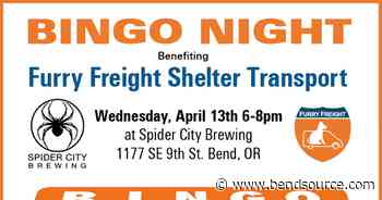 Bingo Night Benefiting Furry Freight Shelter Transport | Spider City Brewing | Groups + Meetups - The Source Weekly