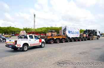 Bollore Transport & Logistics Benin transports 6 electrical transformers under the compact II programme - Ecofin Agency: Economic information from Africa