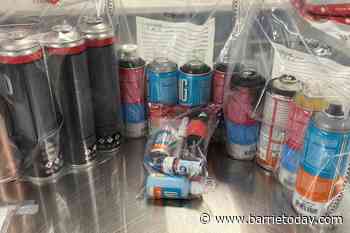 Innisfil teens charged with mischief after graffiti found in south-end Barrie - BarrieToday