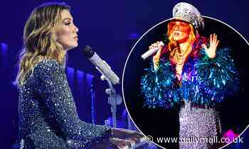 Delta Goodrem wows during final show of her Bridge Over Troubled Dreams tour - Daily Mail