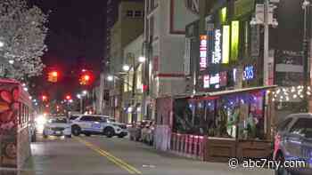 NYC crime: Bouncer shot and wounded after dispute outside bar in Forest Hills, Queens - WABC-TV