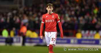 James Garner continues stellar form as Man Utd man aids Forest's fifth straight win - The Mirror