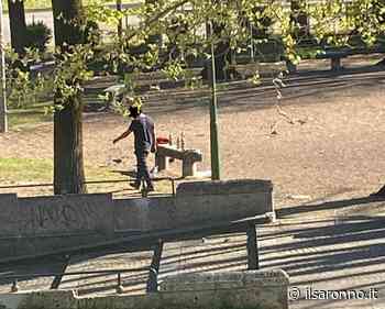 Saronno, pic nic con barbecue sotto il monumento dei caduti… arriva la polizia locale - ilSaronno