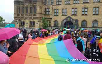 Mitglieder von CSD-Verein mit Steinen beworfen - Mannschaft Magazin