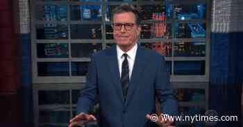 Stephen Colbert Laughs Off Trump’s Shilling for Dr. Oz