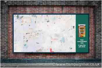 Ronseal and DentsuMB brush up unfinished billboard