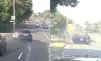 Dash cam videos: Does this clip show Australia's WORST driver? - Daily Mail