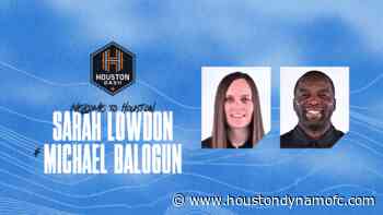 Houston Dash add Michael Balogun and Sarah Lowdon to technical staff | Houston Dynamo - Houston Dynamo FC