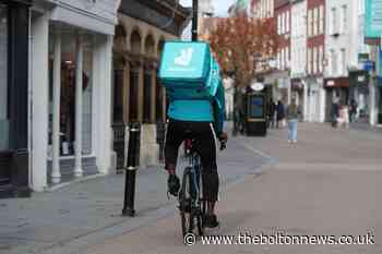 Deliveroo enjoys boost in sales but spend per order falls - The Bolton News