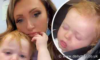 Charlotte Dawson reveals her son Noah was rushed to hospital after banging his head on a table - Daily Mail