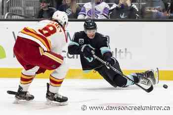 Noah Hanifin sets up Flames in 4-1 win over Kraken - Dawson Creek Mirror