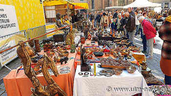 Antik- und Wochenmarkt rund ums Ulmer Münster
