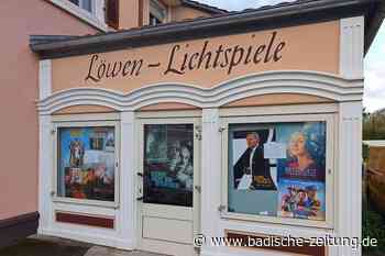 Mit den Löwen-Lichtspielen geht ein Stück Kino- und Stadtgeschichte - Kenzingen - Badische Zeitung