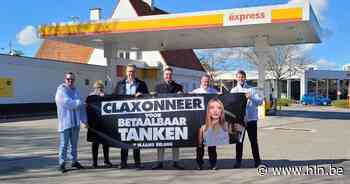 Vlaams Belang Brugge voert actie tegen hoge brandstofprijzen: “Onze portemonnee wordt leeggeschud” - Het Laatste Nieuws