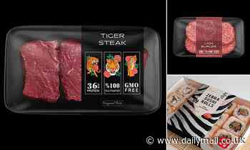 Lab-grown exotic meat such as tiger steaks and lion burgers could soon be on British dinner tables