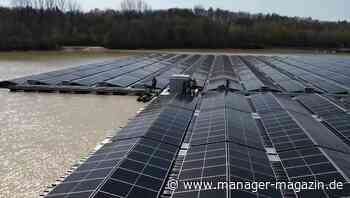 Baywa re baut in Haltern am See die größte schwimmende Solaranlage Deutschlands