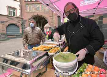 Journal Frankfurt Nachrichten - Grüne Soße für Hilfsbedürftige - Oster-Essen für Obdachlose - Journal Frankfurt