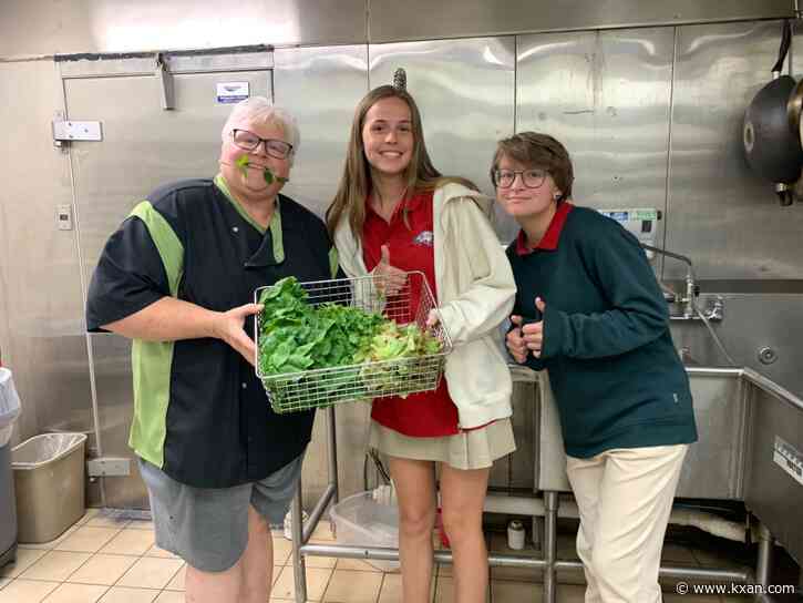 Cedar Park students bring sustainability to their school