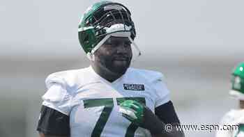Can Jets' Mekhi Becton disprove critics as he approaches pivotal year?