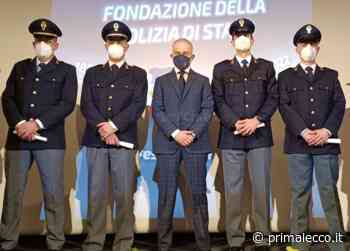 I riconoscimenti assegnati ai poliziotti lecchesi - Prima Lecco