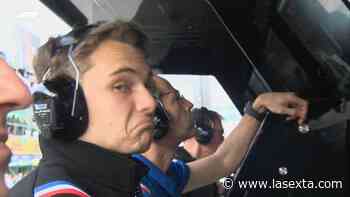 Fernando Alonso iba primero en los Libres del GP de Australia... y Piastri, reserva de Alpine, reaccionó así - laSexta