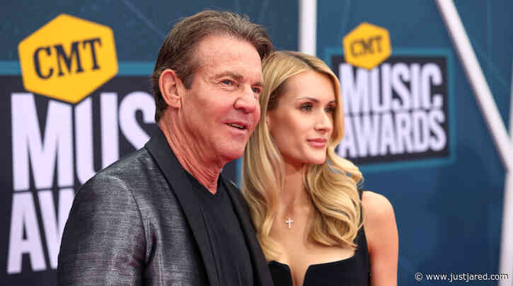Dennis Quaid & Wife Laura Savoie Make Rare Public Appearance at CMT Music Awards 2022!