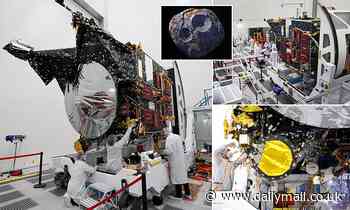 NASA shows off its Psyche spacecraft that will fly beyond Mars to explore a strange asteroid