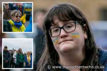 Vigil staged at Durham Cathedral to show solidarity with Ukraine - The Northern Echo