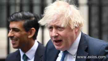 Boris Johnson will be fined over coronavirus lockdown parties - Axios
