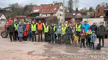 Saubere Landschaft: In Beihingen helfen neben Bürgern auch ukrainische Flüchtlinge