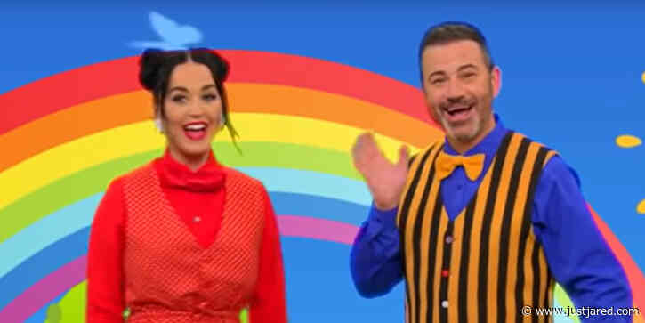 Katy Perry & Jimmy Kimmel Take on 'Baby Shark' with Their Kid's Song 'Yum Yum Nom Nom Toot Toot Poop’