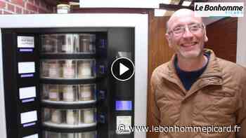 Montdidier/Somme : l'apiculteur Sylvain De Le Vallée a ouvert un distributeur de miel - Le bonhomme picard