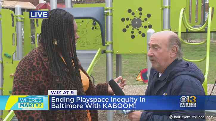 Where’s Marty? Checking Out A New Playground In Baltimore City