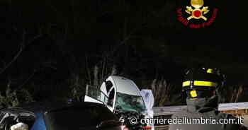 Foligno, un morto e un ferito grave: drammatico incidente stradale - Corriere dell'Umbria