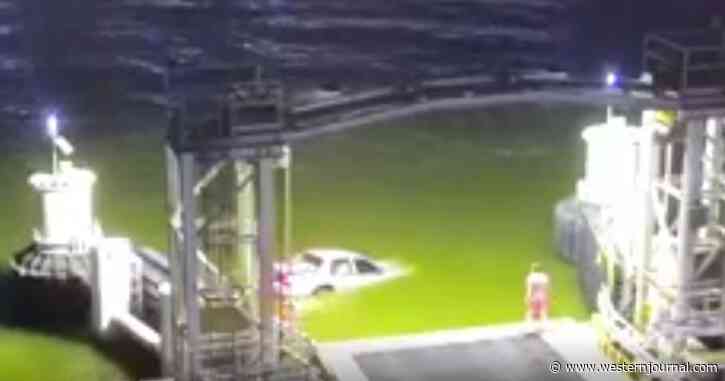 Hero Officially Commended After Jumping Into Channel to Save Driver Who Drove Off Ferry Terminal