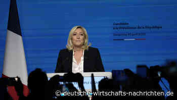 Le Pen gegen Embargo für russisches Gas wegen schweren wirtschaftlichen Folgen