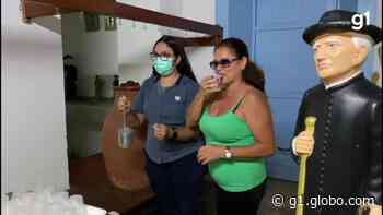 Casarão do Horto, em Juazeiro do Norte, retoma tradição de 'beber água no pote do Padre Cícero' - Globo.com