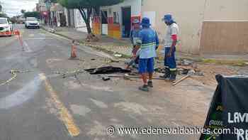 Juazeiro (BA): SAAE faz reparo emergencial em rede de água e abastecimento será interrompido em alguns bairros - Blog Edenevaldo Alves