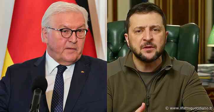 Guerra in Ucraina, Zelensky rifiuta la visita del presidente tedesco Steinmeier: “Non mi hanno voluto a Kiev”