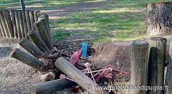Bari, la pineta di “San Francesco” versa in condizioni pessime tra giostrine rotte e buche. Il viaggio - quotidianodipuglia.it